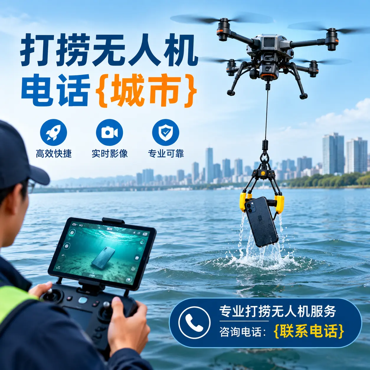 打捞无人机电话济宁